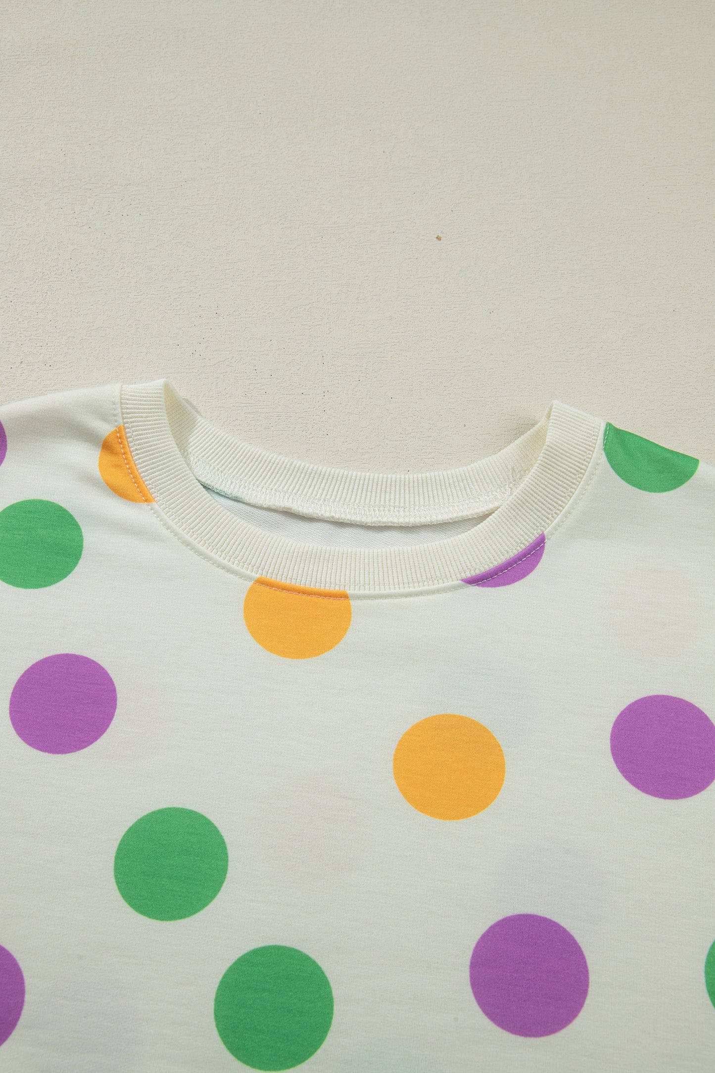 Sky Blue Polka Shorts Set