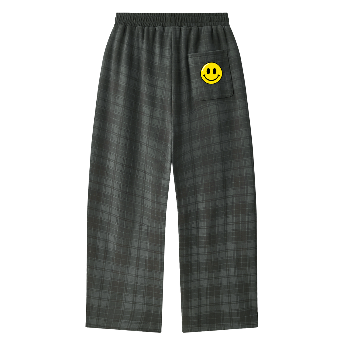 Burn it down and build it better Plaid Straight Leg Pants