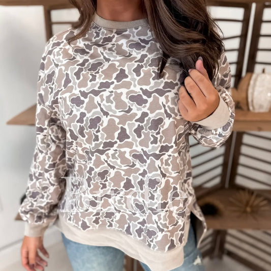 BIRDIE PREORDER(DEC) Duck Camo Pullover