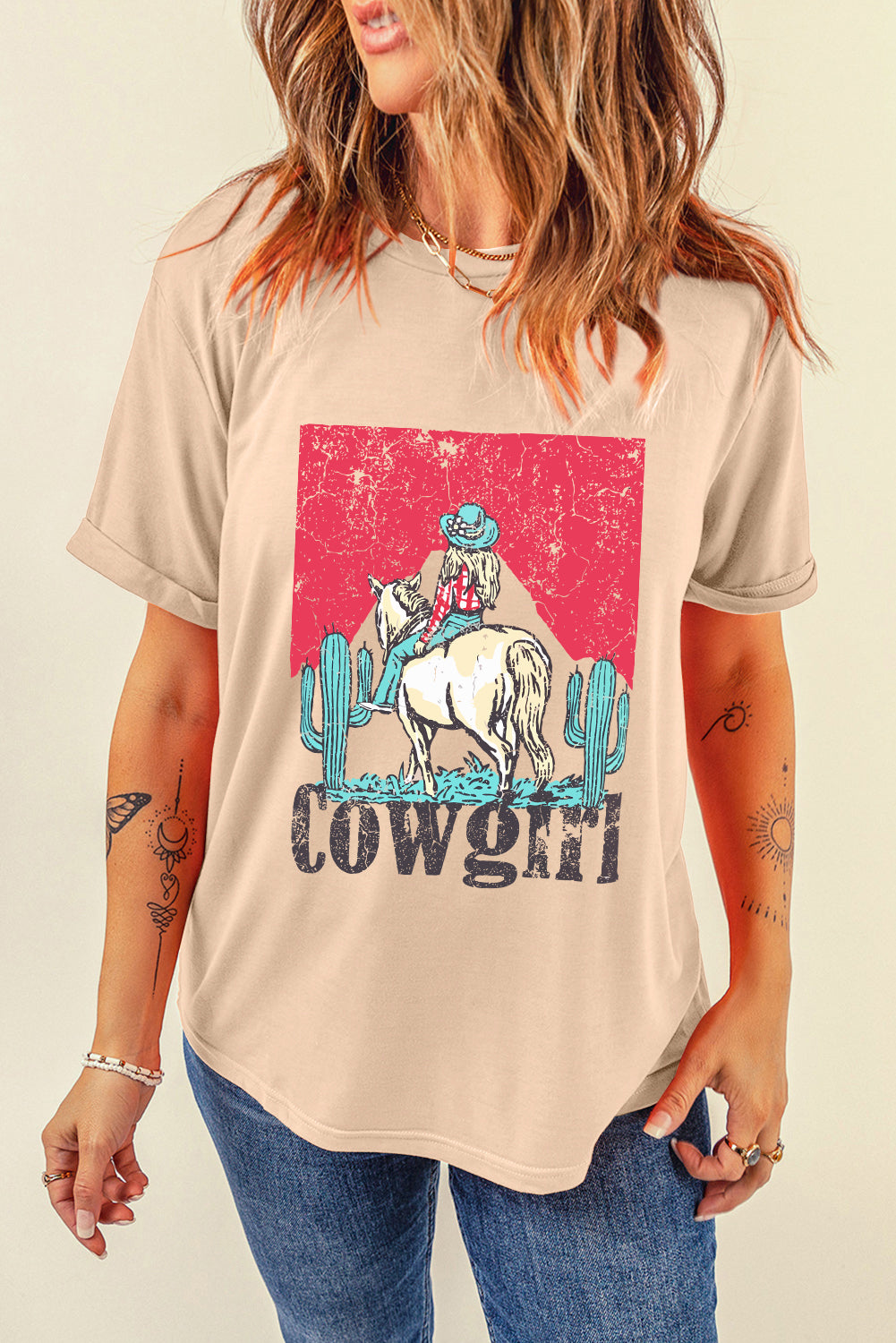 You go Cowgirl Graphic T