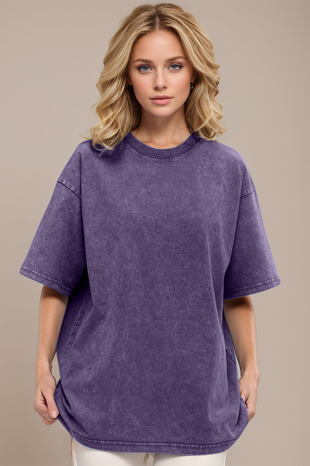 Basic Bae Round Neck Half Sleeve T-Shirt