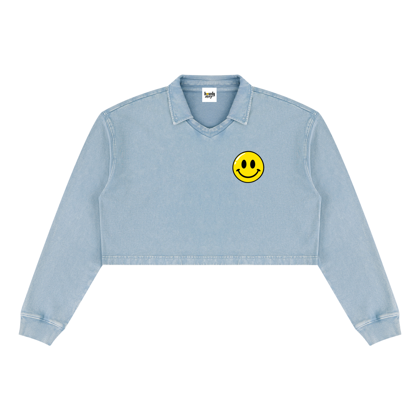 Women’s Vintage Wash Crop Sweatshirt