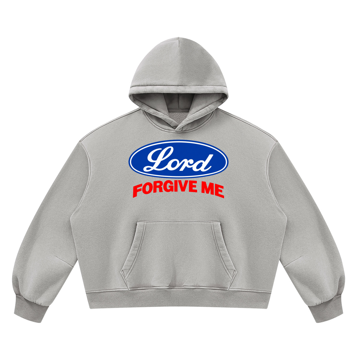 Unisex Vintage Wash Boxy Fleece Hoodie