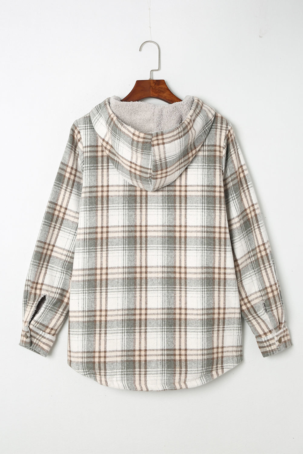 The Sadie Sherpa Lined Flannel Jacket