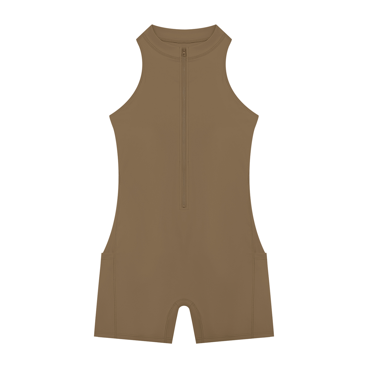 Women’s Quarter-Zip Yoga Romper