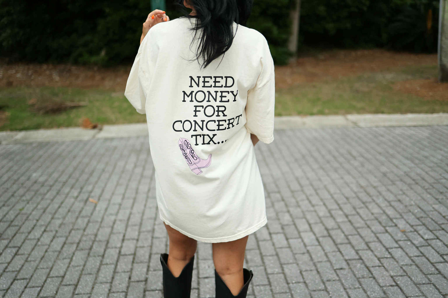🎟️ Need Money for Concert Tix  T-Shirt Dress – Limited Edition PRE ORDER