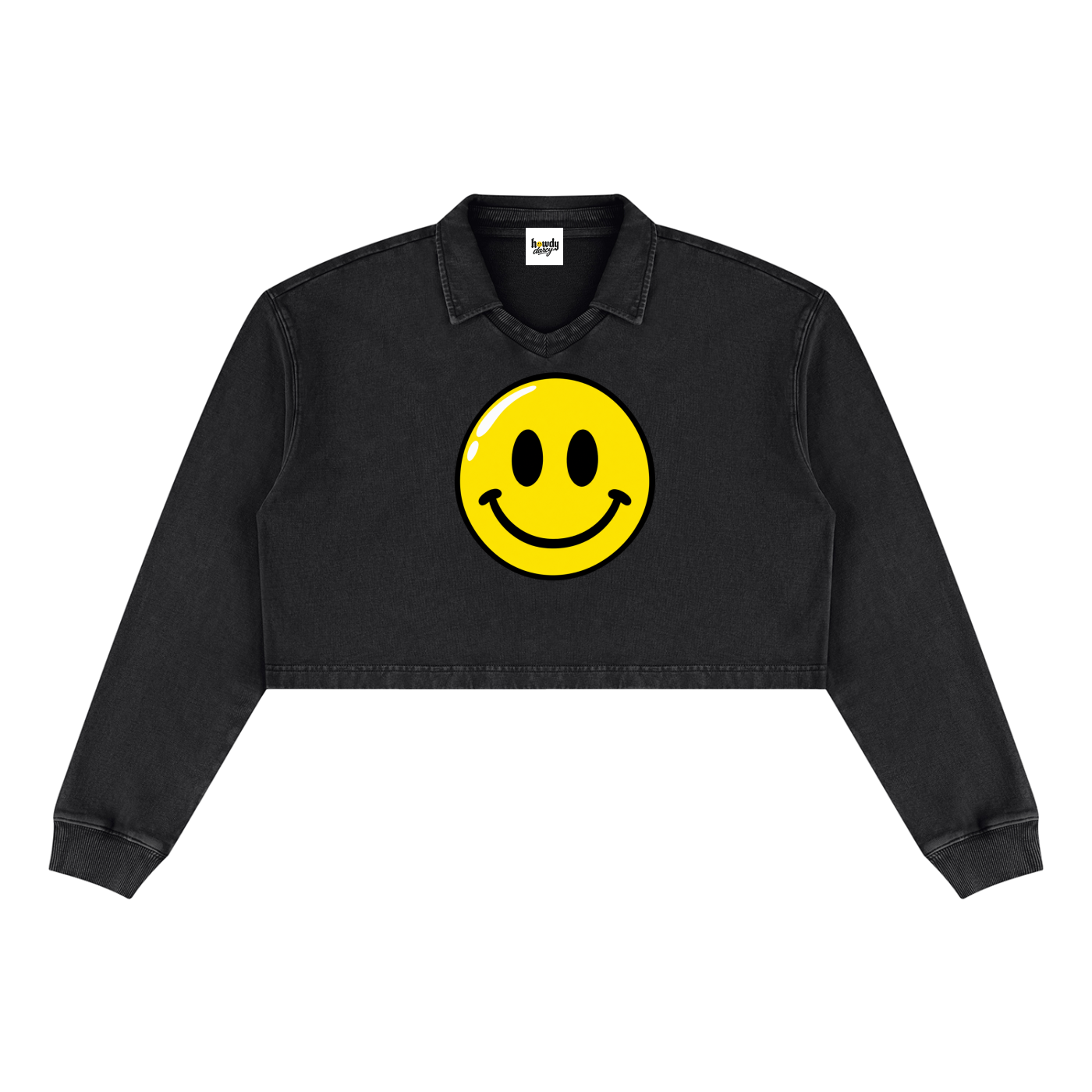 Women’s Vintage Wash Crop Sweatshirt