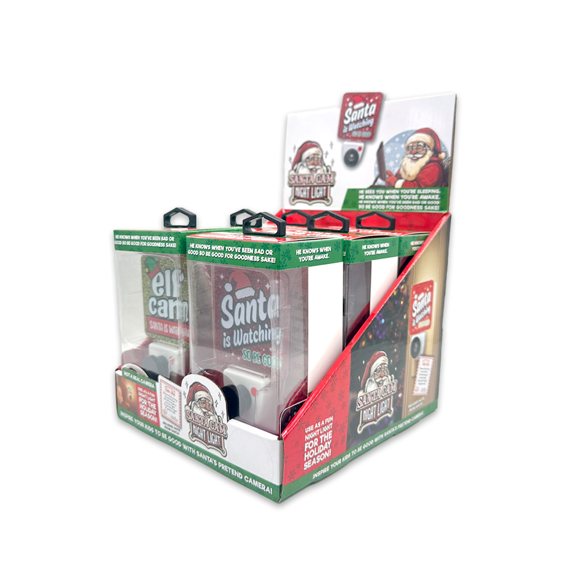 Christmas Santa Cam Night Light ready to ship