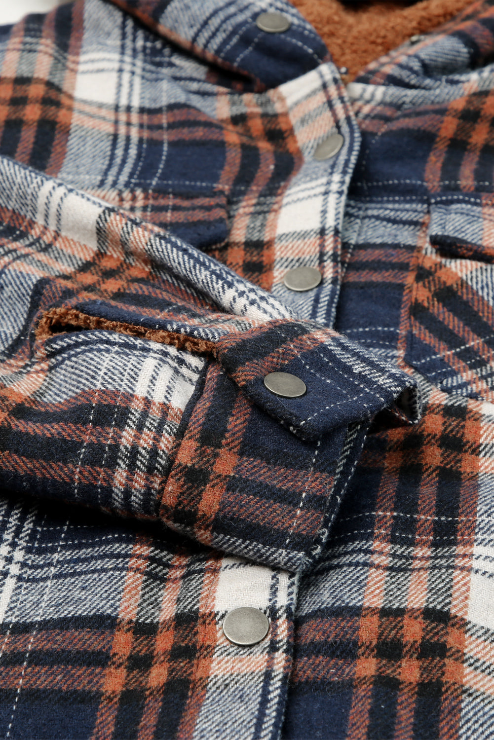 The Sadie Sherpa Lined Flannel Jacket