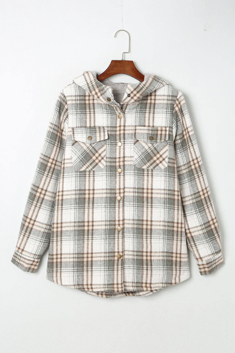 The Sadie Sherpa Lined Flannel Jacket