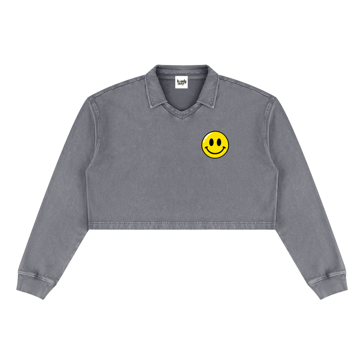 Women’s Vintage Wash Crop Sweatshirt