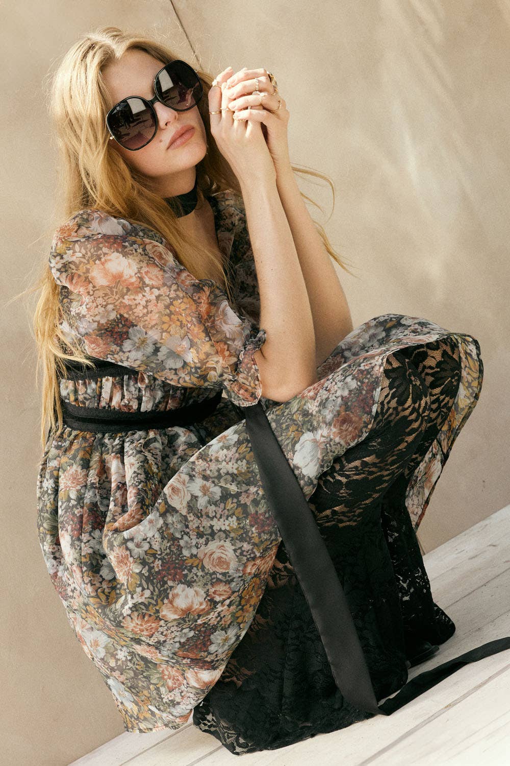 Wild Daisy Babydoll Dress/ready to ship