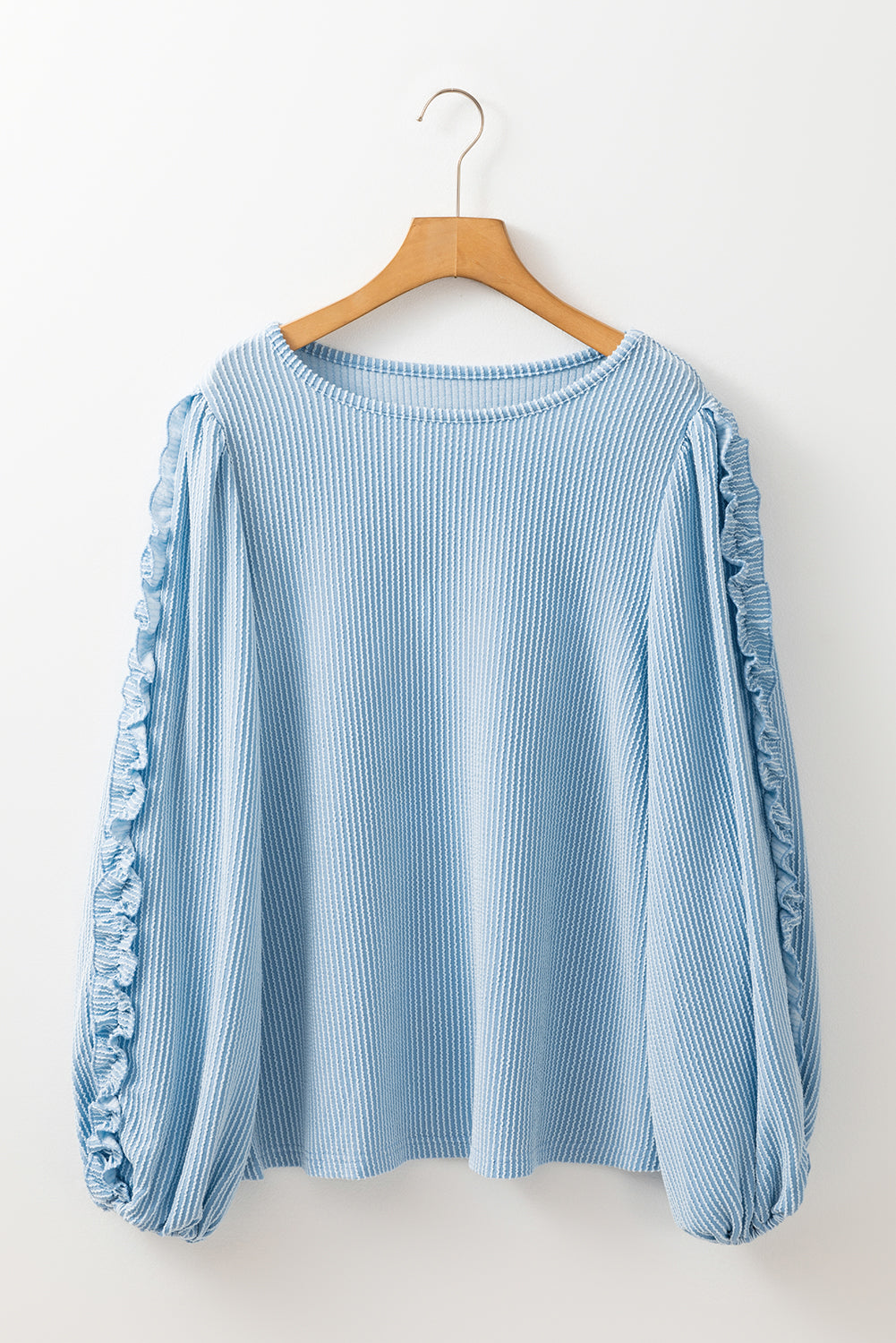 Skylar Frill Detail Puff Sleeve Top