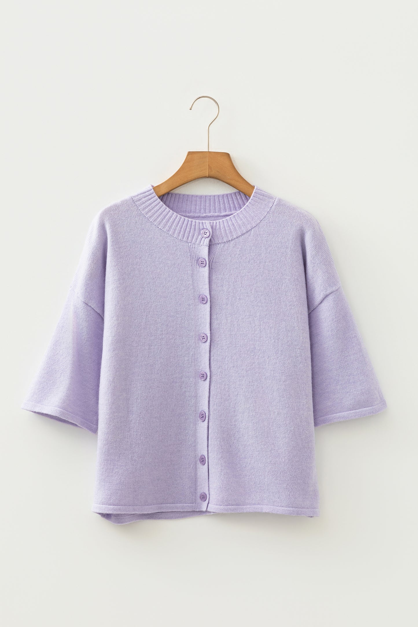 Lavendula  Boxy Knit  Cardigan