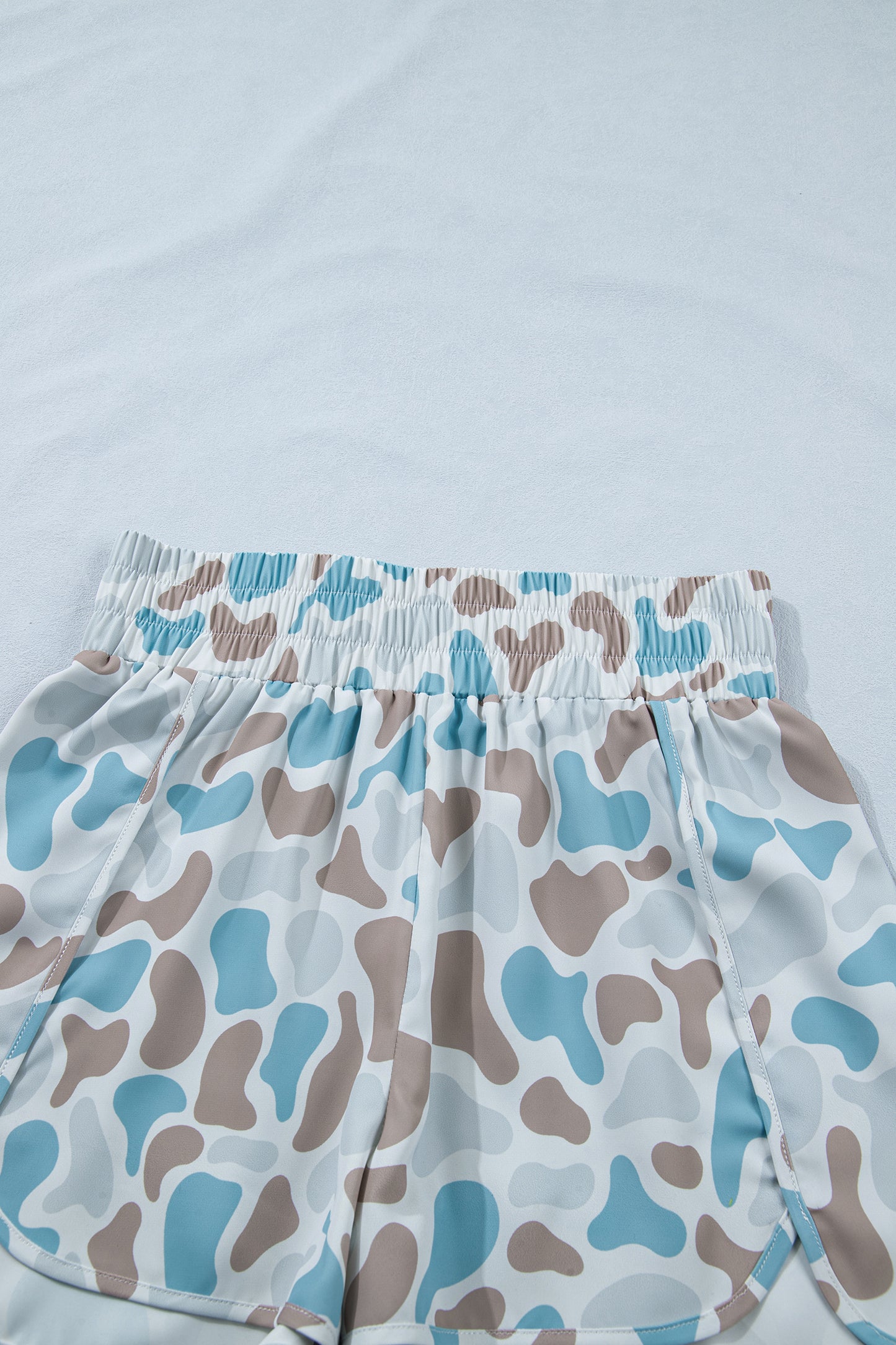 Camouflage Print Shorts-3 color options