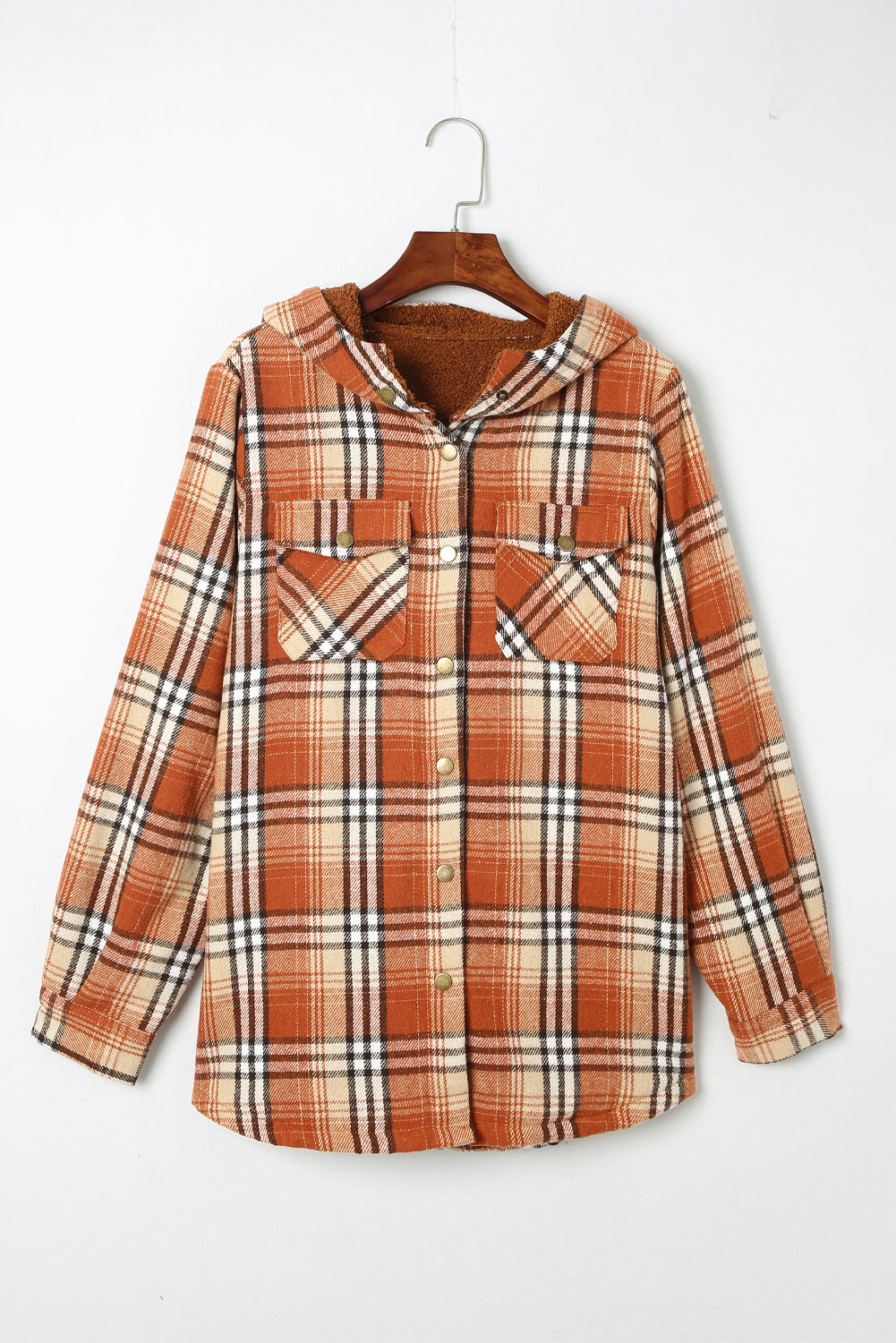 The Sadie Sherpa Lined Flannel Jacket