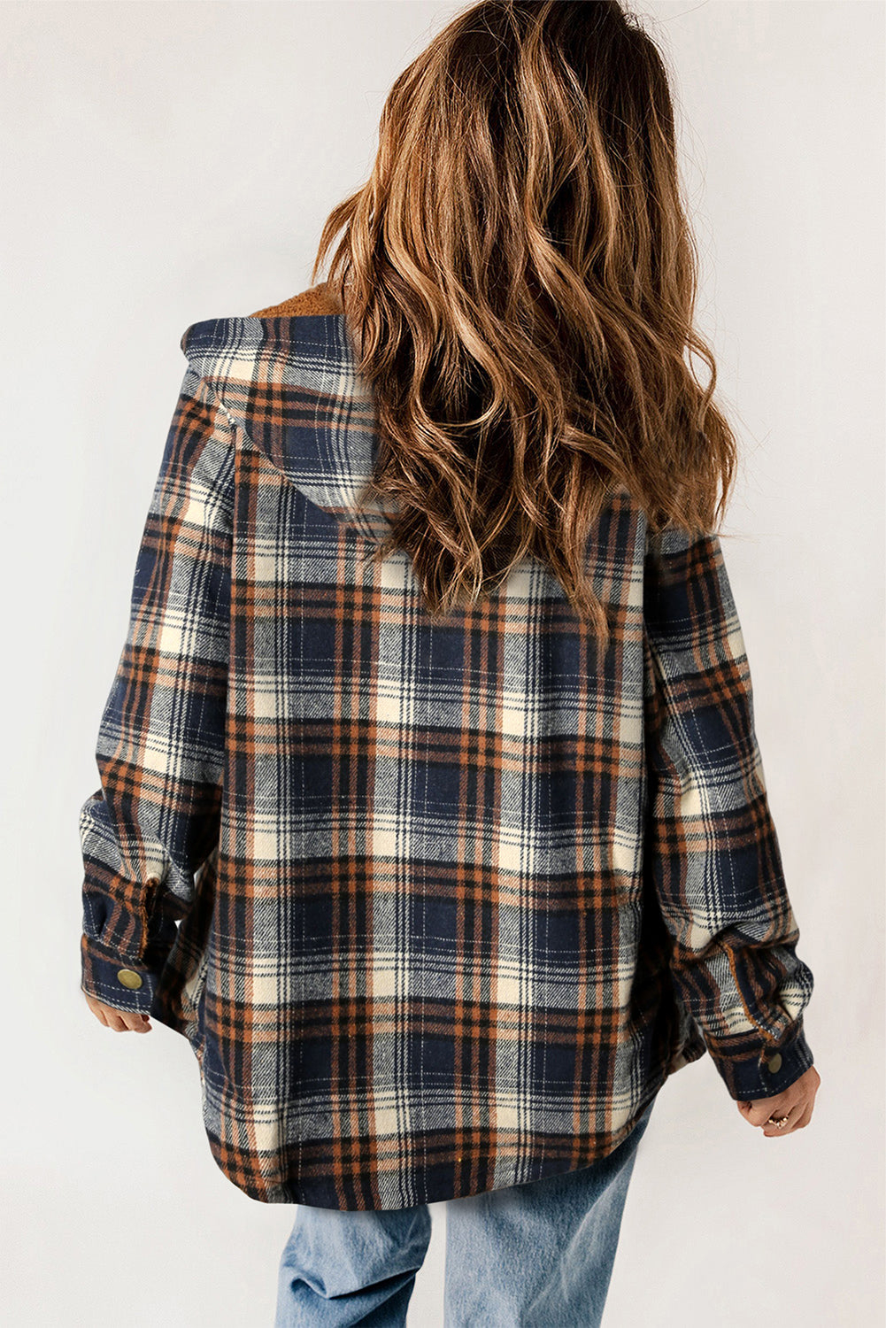 The Sadie Sherpa Lined Flannel Jacket