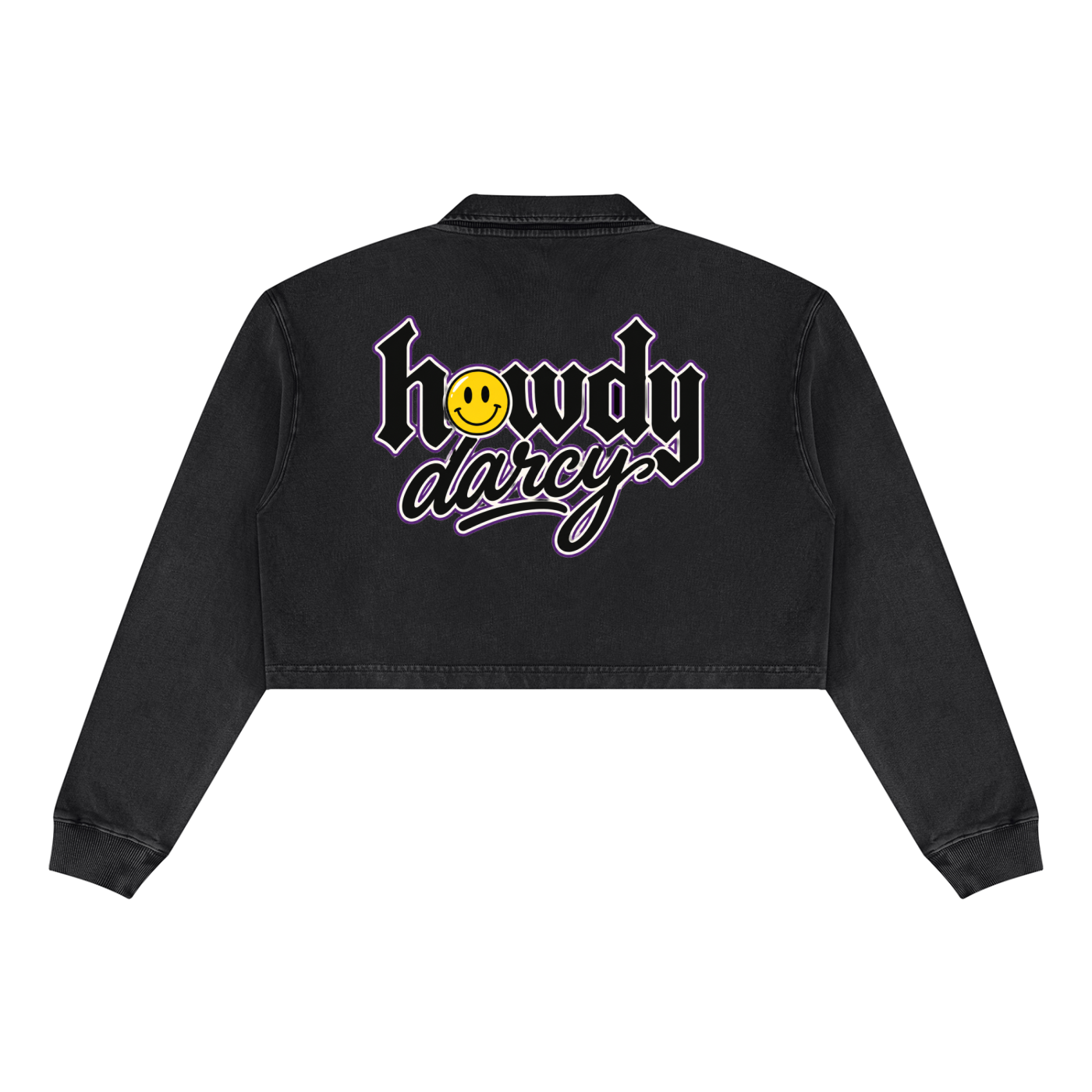 Women’s Vintage Wash Crop Sweatshirt