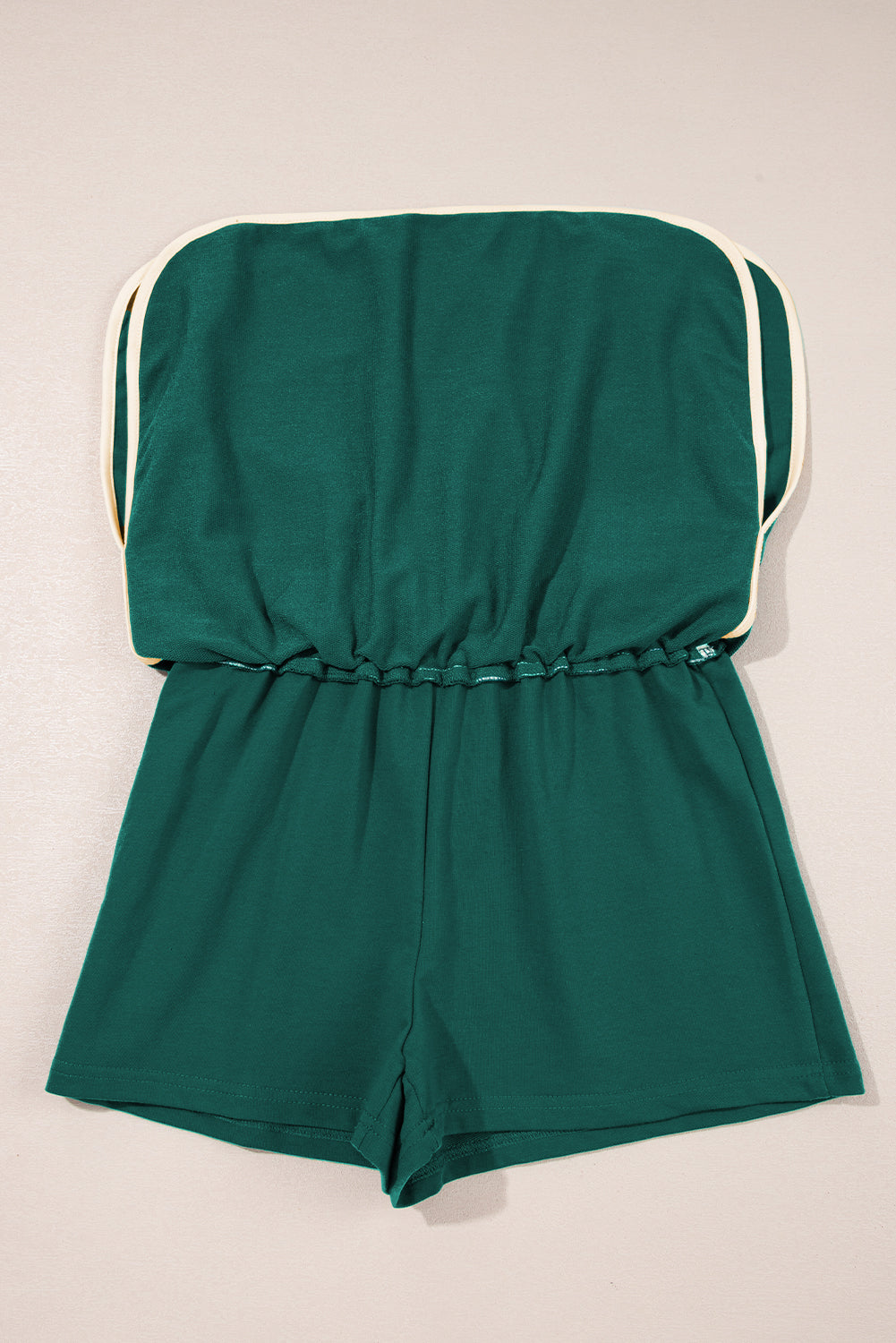 Black Colorblock Edge Drop Shoulder T Shirt and Skort 2Pcs Set