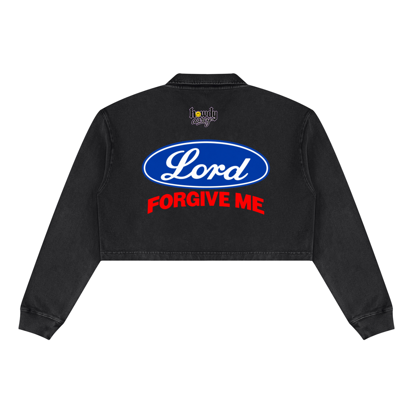 Women’s Vintage Wash Crop Sweatshirt