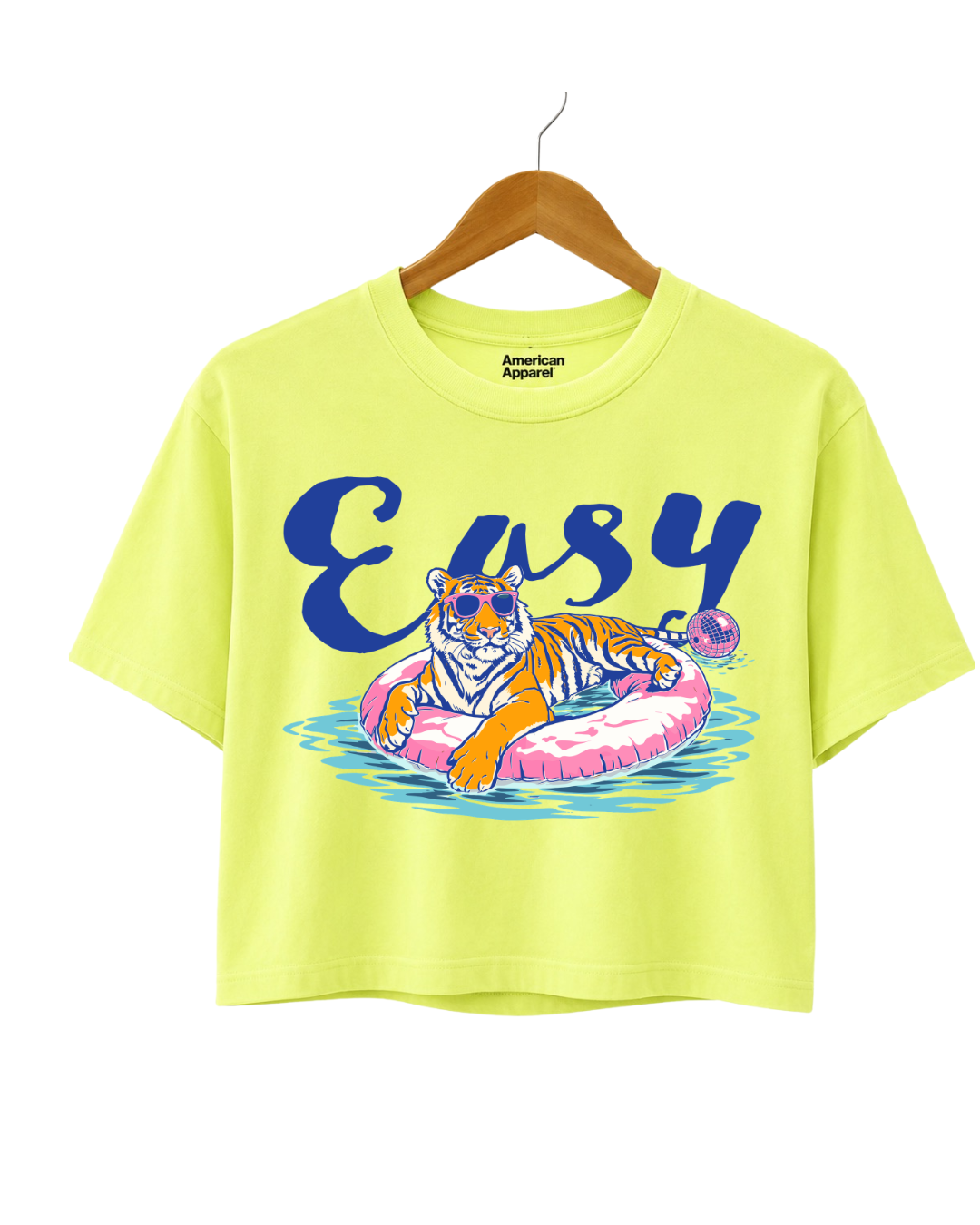 Easy Tiger Crop Tee pre order
