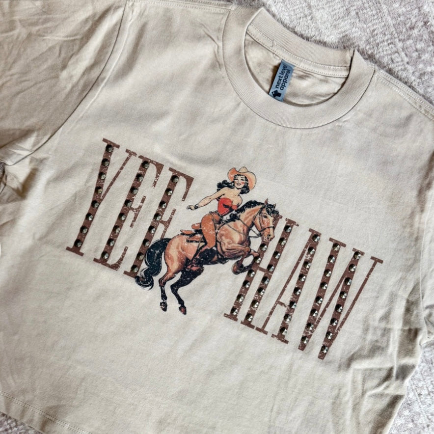 YEEHAW COWGIRL TEE
