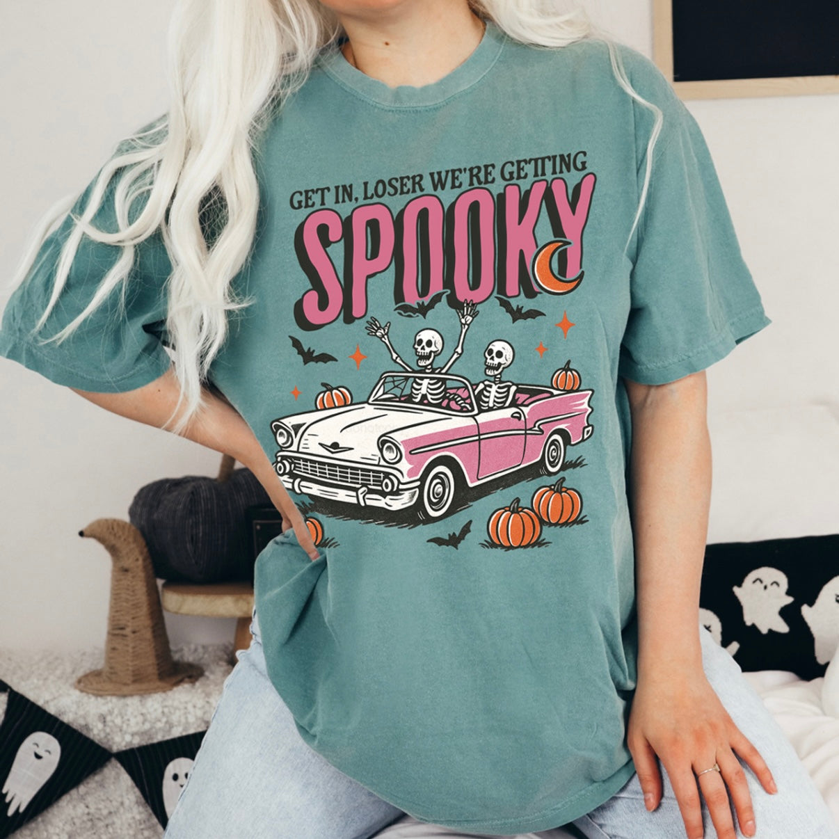 Get in Loser we’re getting Spooky Tee