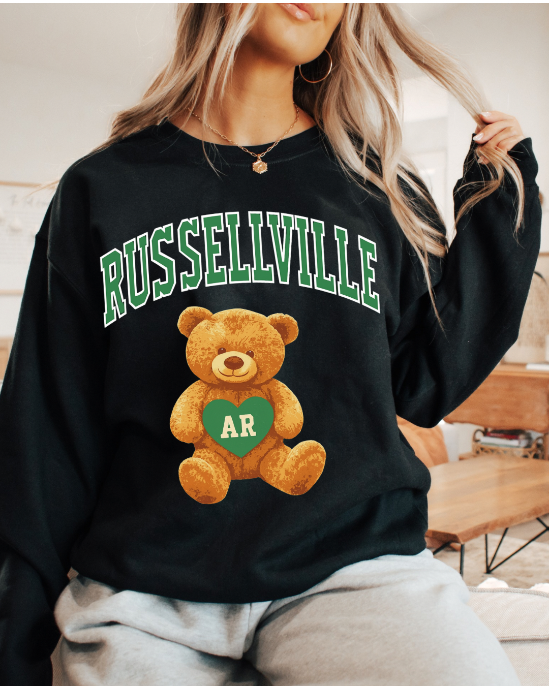 Russellville teddy sweatshirt