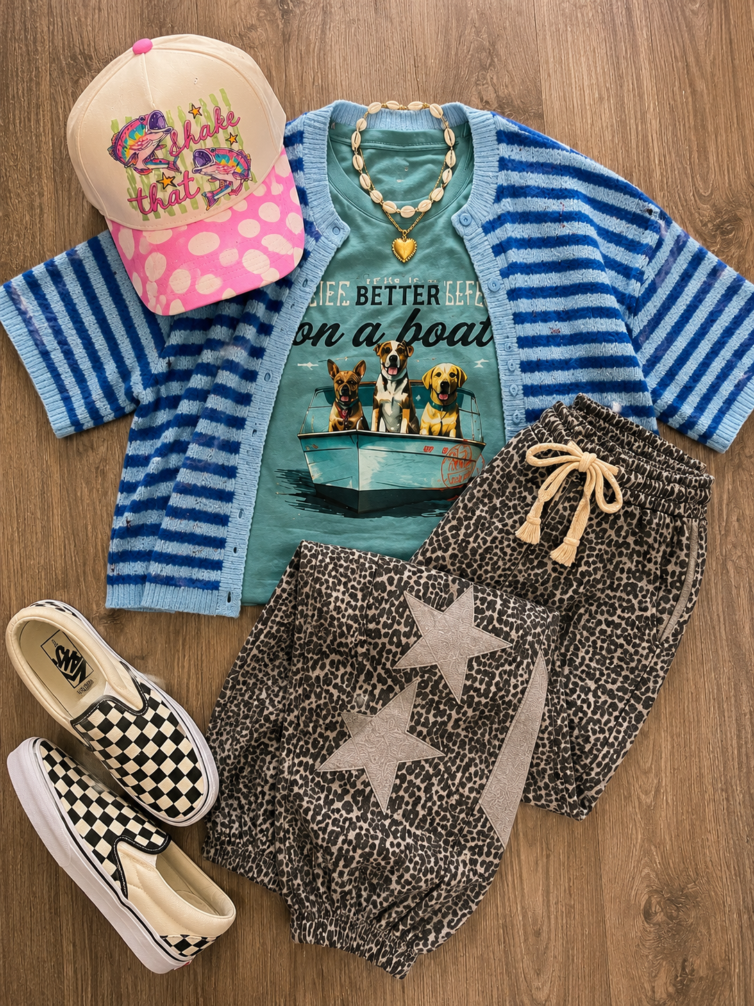 Life is better on a boat crop pre order