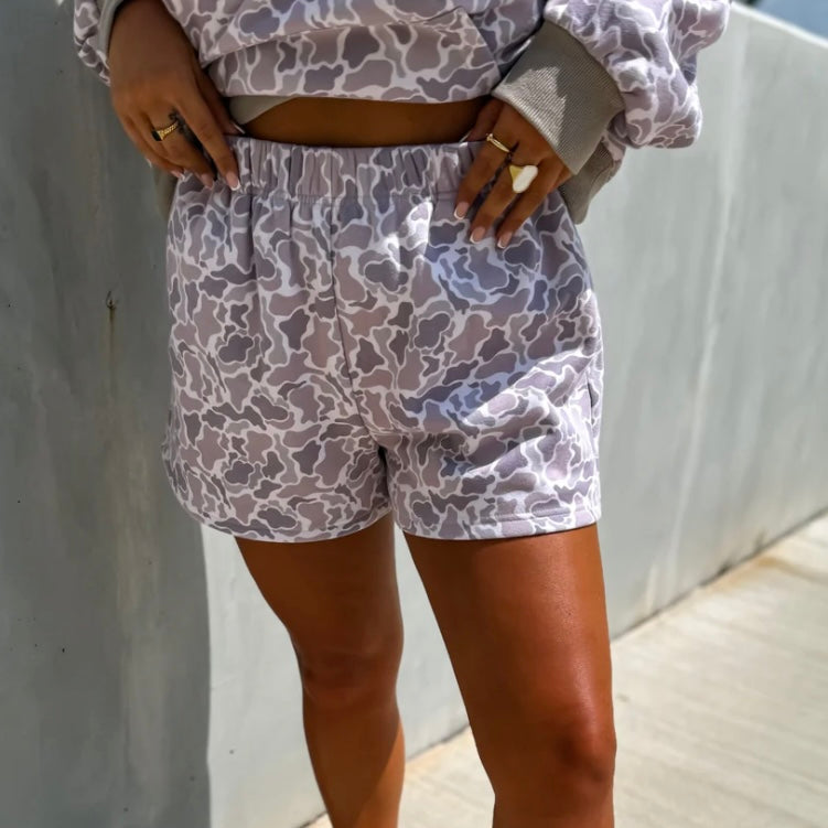 PREORDER BIRDIE Duck Camo Comfy Shorts