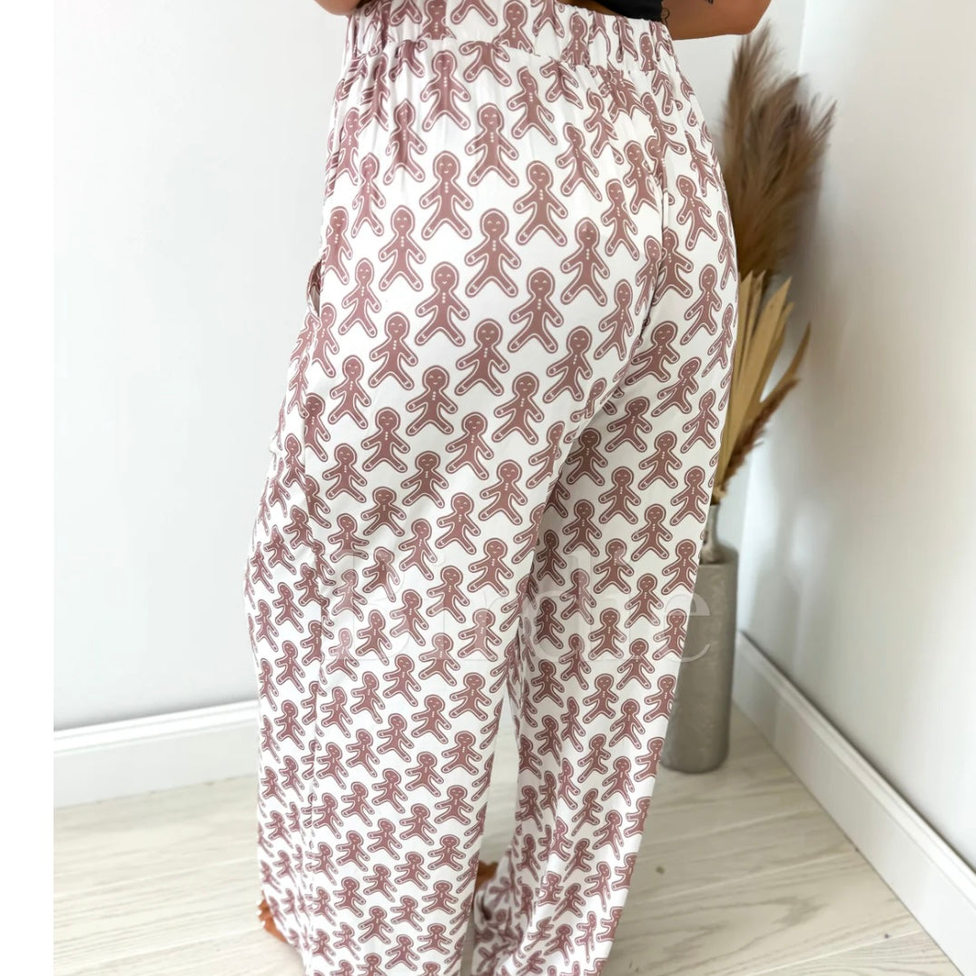 BIRDIE PREORDER Gingercream Dreams Pajama Pants with Satin Bow