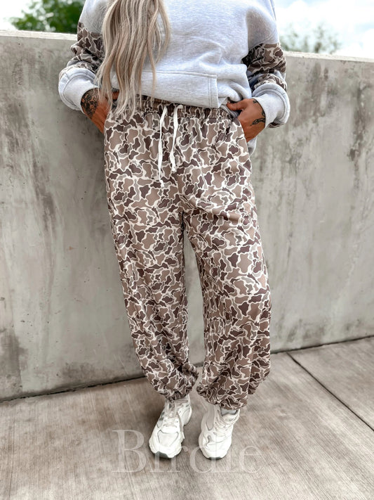 PREORDER Birdie Duck Camo Cloud Joggers