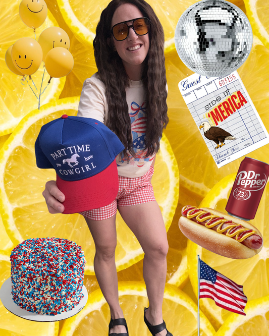 Part Time Cowgirl Two Tone Trucker hat-ready to ship