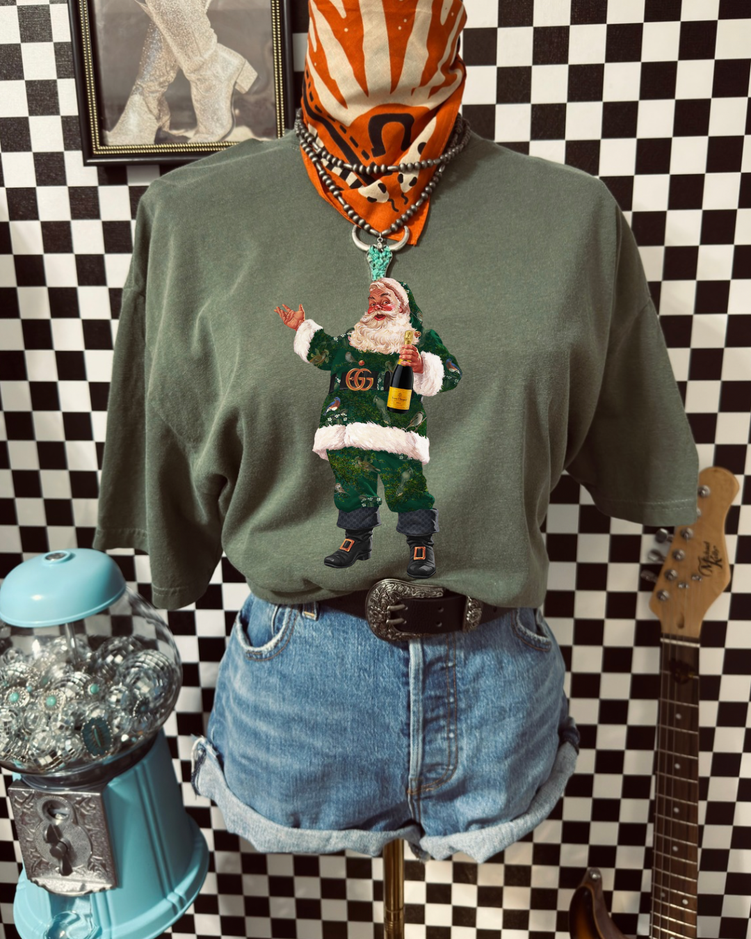 Gucci Santa in Moss Pre order