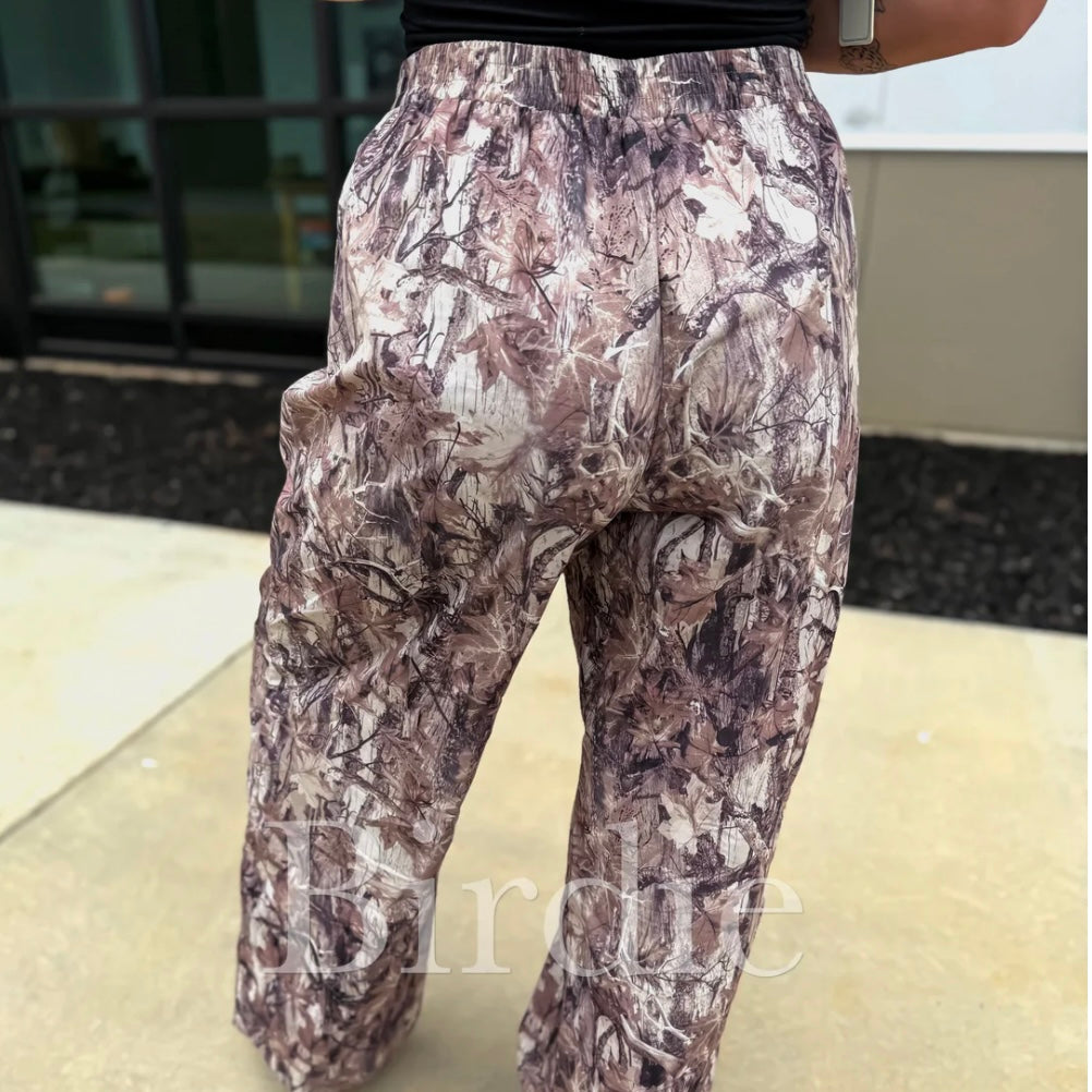 BIRDIE The Day Off Boxer Pants in Dark Camo READY 2 SHIP!