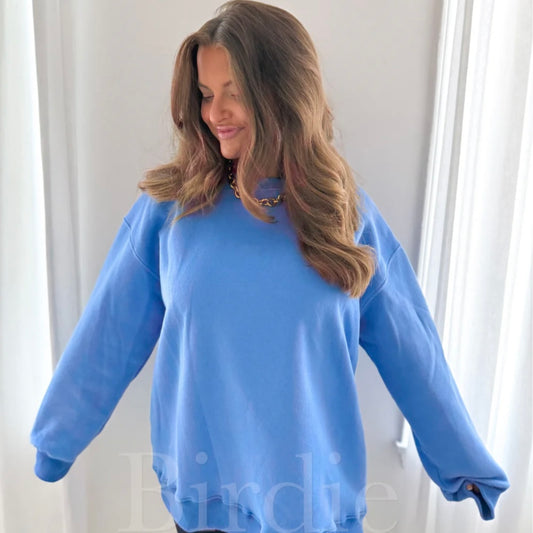 PREORDER Birdie Blue Soft Style Crewneck Sweatshirt