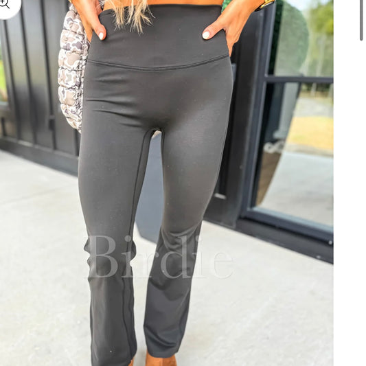 BIRDIE PREORDER Yoga Pants in Black