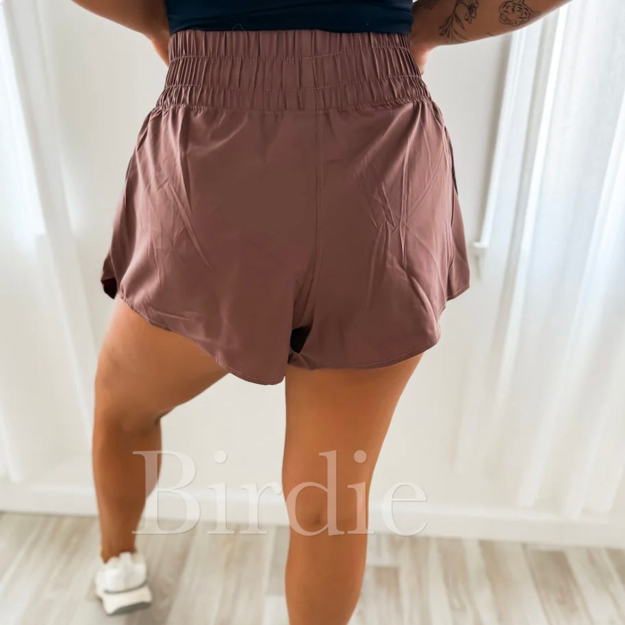 Pre order BIRDIE PowerMove Active Skort in Chestnut