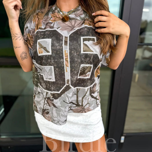 Birdie PREORDER Oversized Camo Jersey