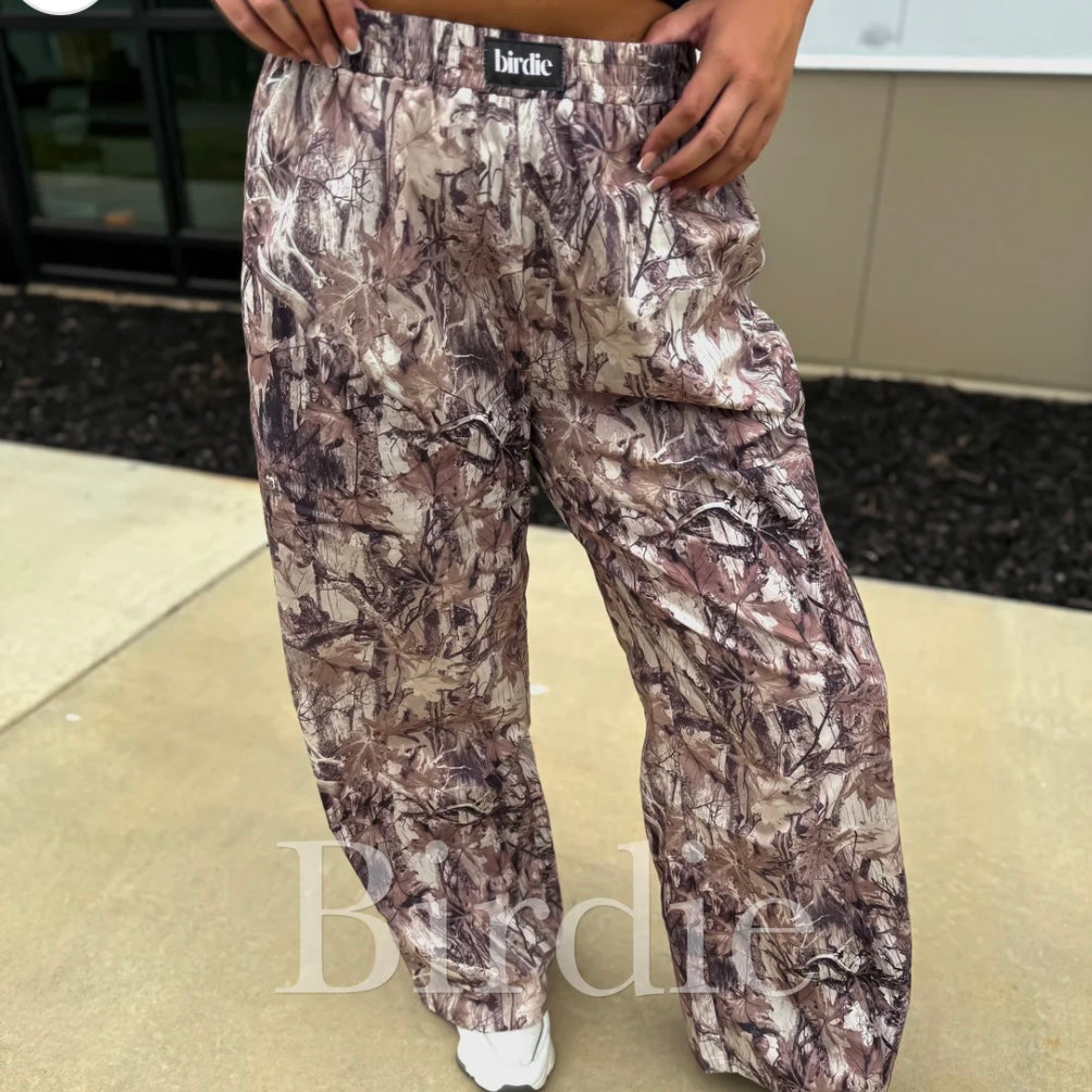BIRDIE The Day Off Boxer Pants in Dark Camo READY 2 SHIP!