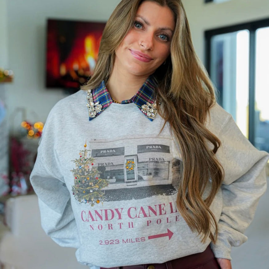 Candy Cane X Marfa Crewneck pre order