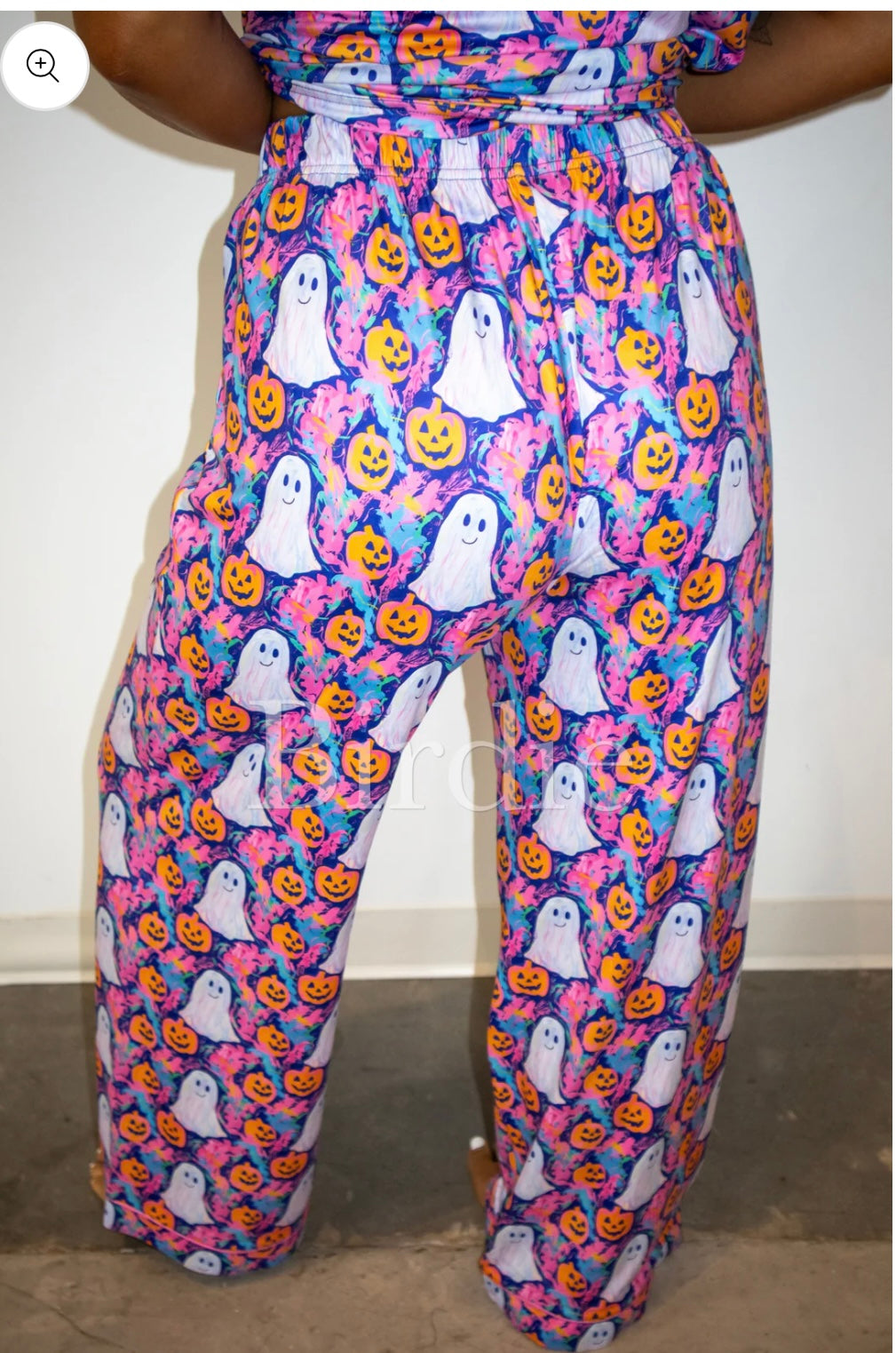 BIRDIE PREORDER Purple Ghost PJ Pants Set