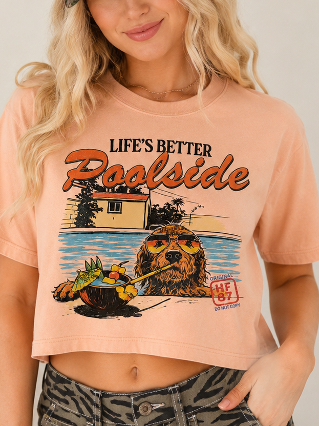 Life’s better poolside crop pre order