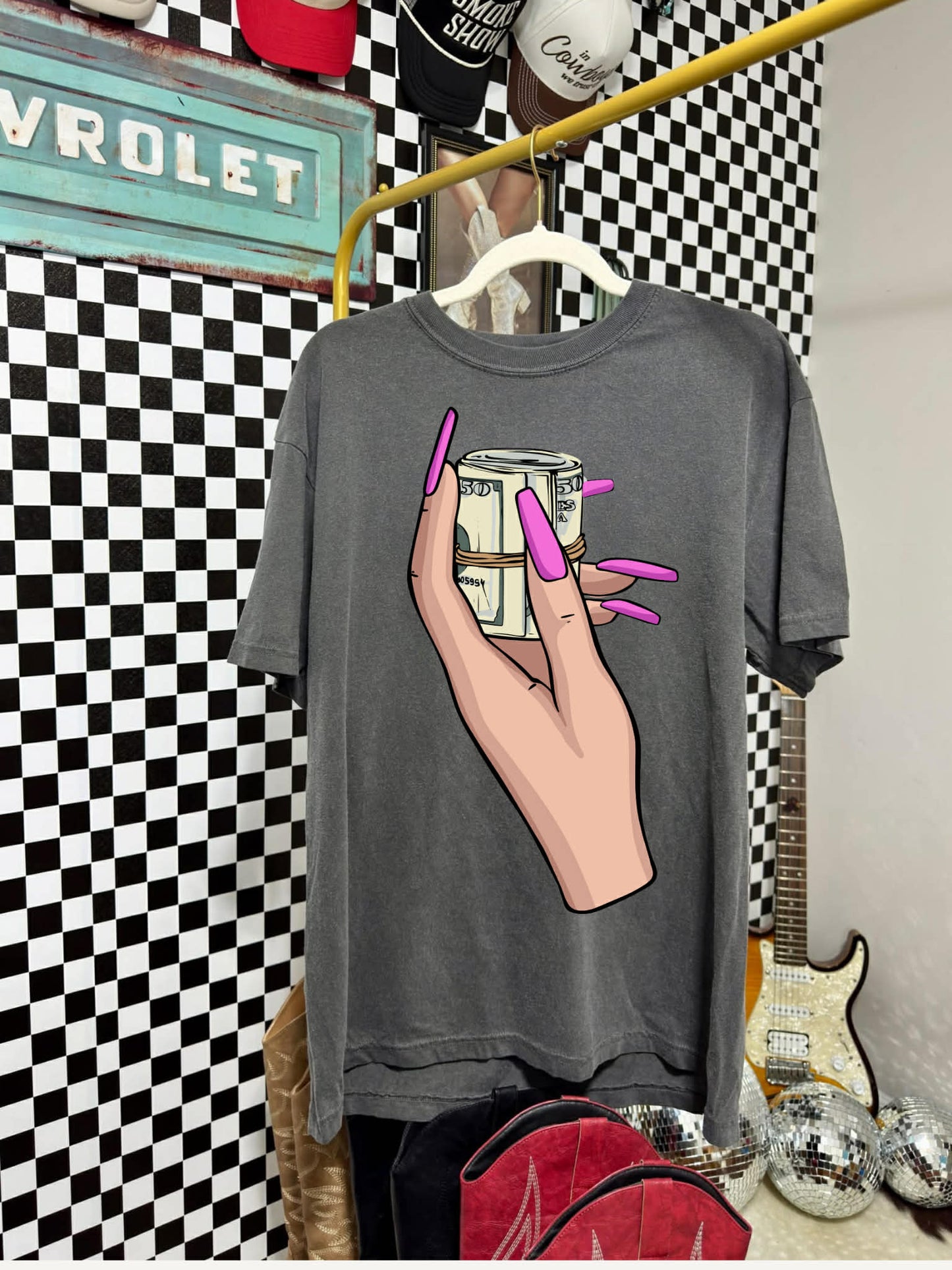 Money Roll Graphic Tee
