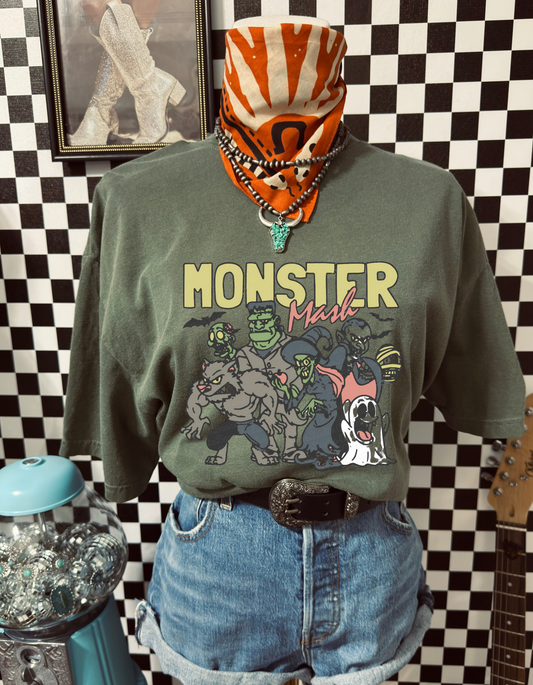 Monster mash tee ready to ship