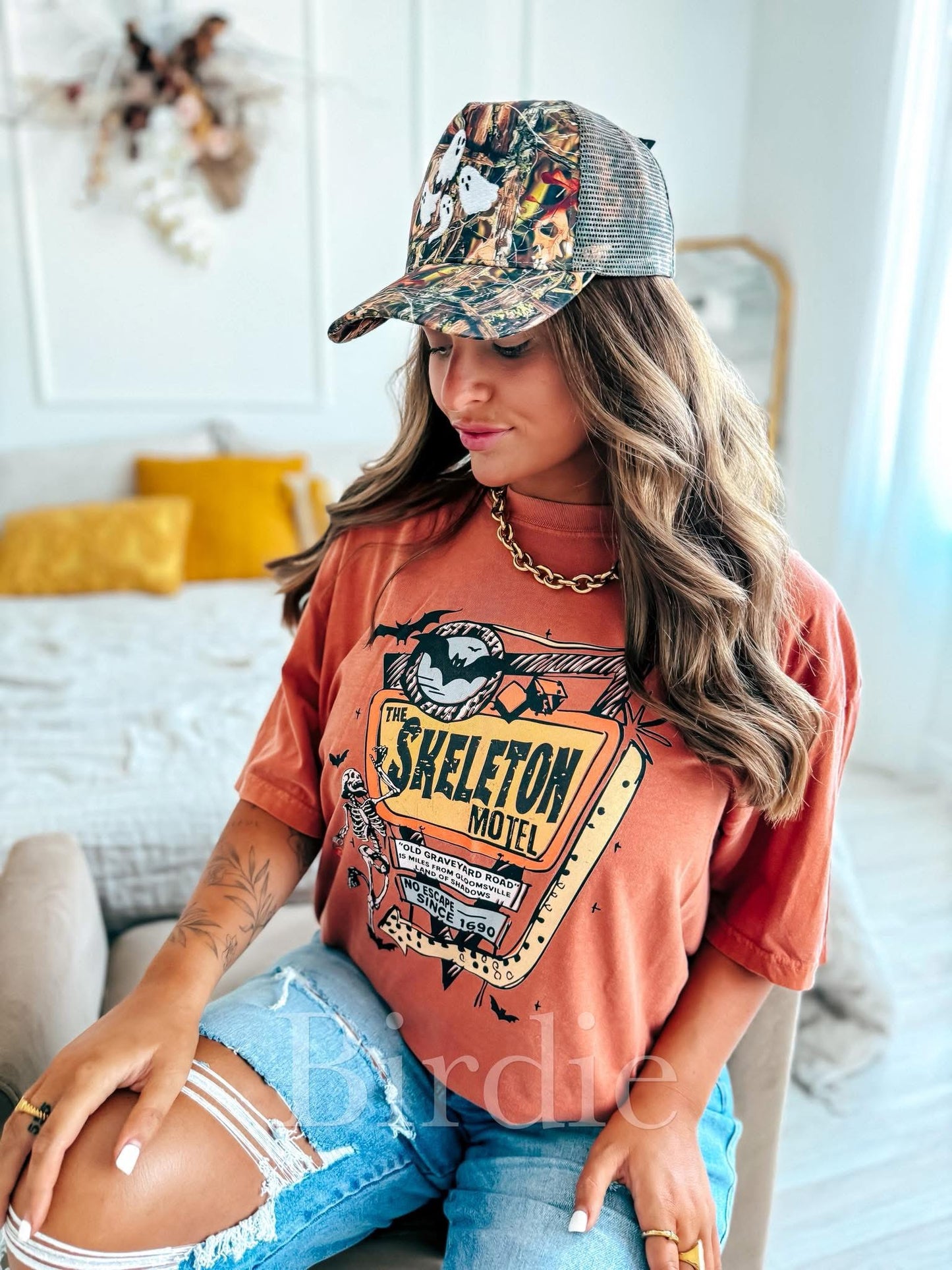 Birdie Camo Ghost Hat