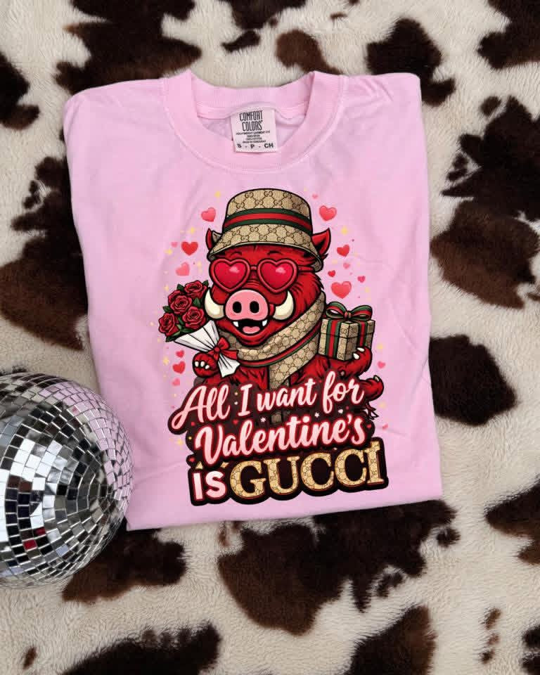 All I want is Gucci hog tee