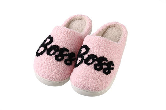 Boss slippers ready to ship