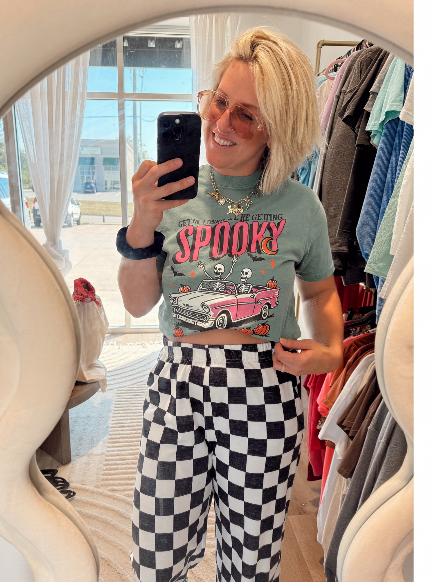 Get in Loser we’re getting Spooky Tee