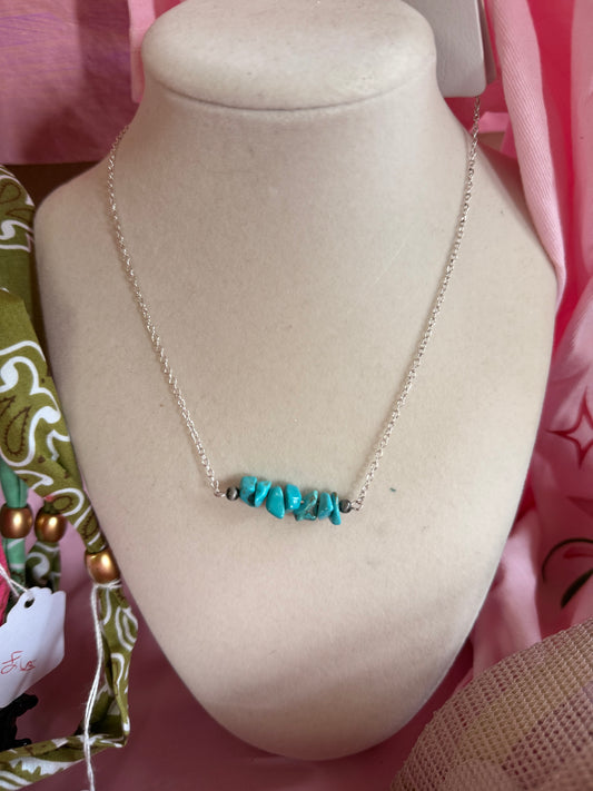 Turquoise inspired necklace